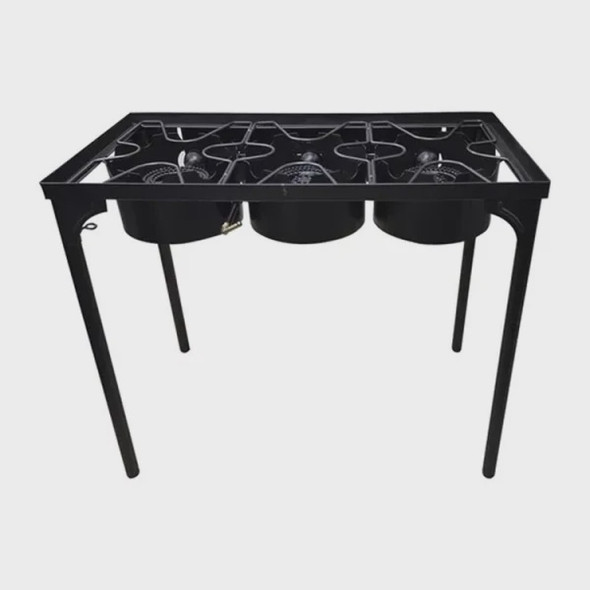 STOVE 3 BURNER LOTUS EX03 CAST IRON OUTDOOR