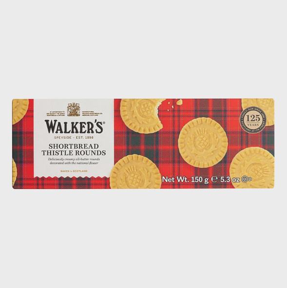 WALKER'S SHORTBREAD THISTLE ROUNDS 150G