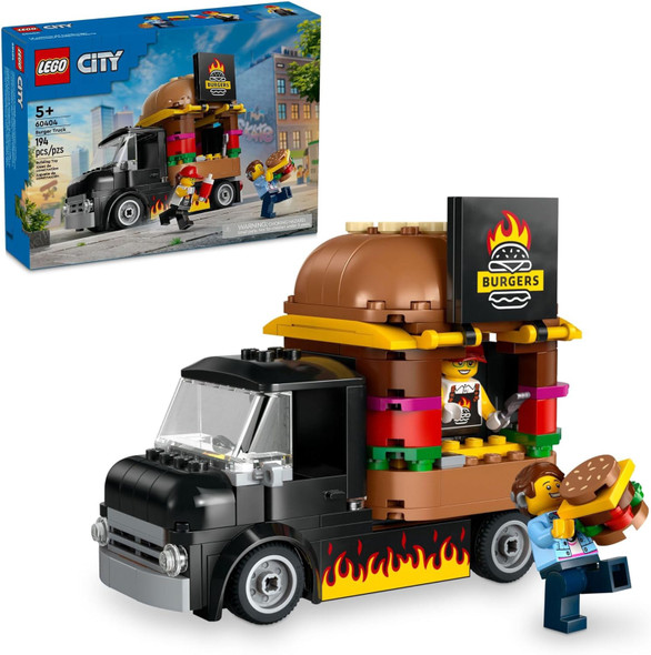 Toy LEGO City Burger Truck 194pcs 60404