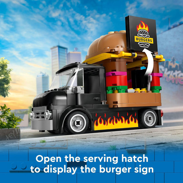 Toy LEGO City Burger Truck 194pcs 60404