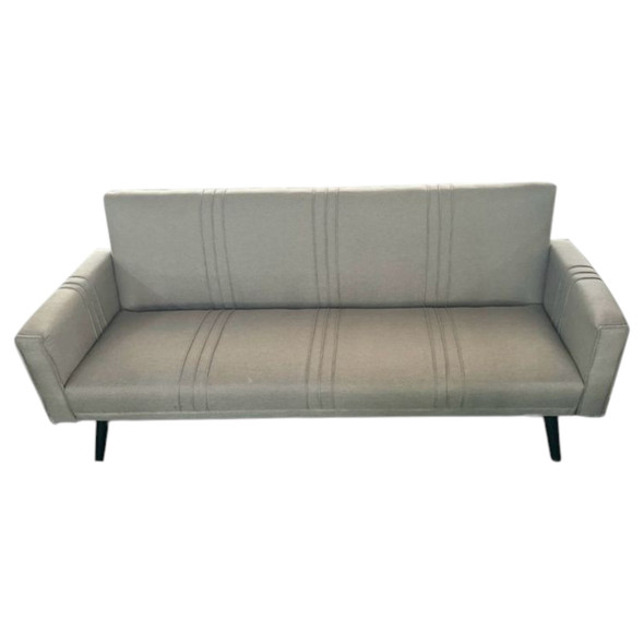 SOFA BED XL-2023A-1 GREY FUTON 3-SEATER