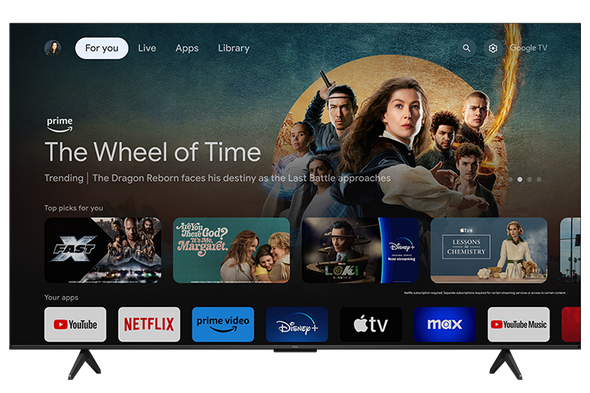 TELEVISION TCL 55" 55S551G GOOGLE TV 4K SMART LED