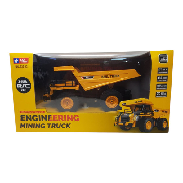 TOY ENGINEERING MINING TRUCK REMOTE CONTROL GP 3236
