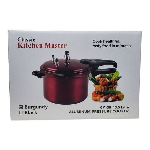 PRESSURE COOKER KITCHEN MASTER CLASSIC KM-30 13L BURGUNDY