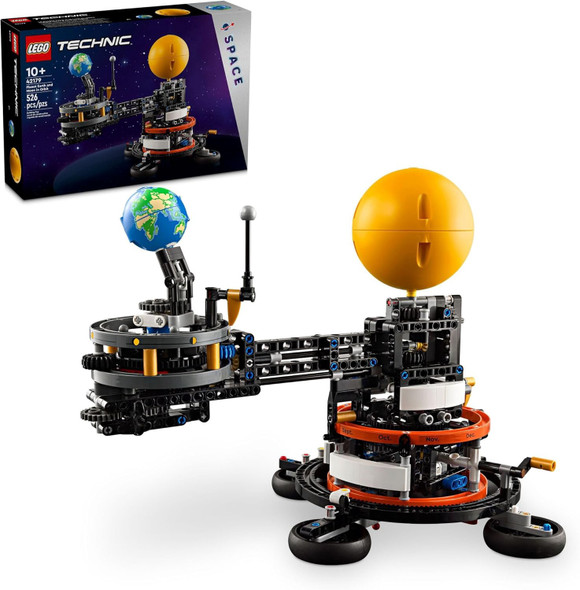 Toy LEGO Technic Planet Earth and Moon in Orbit Set 526pcs 42179