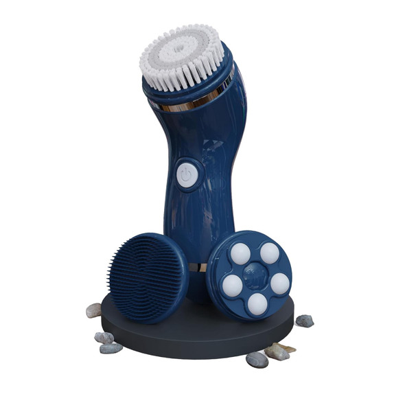 Facial Massage & Cleanser Perry Ellis 4-in-1 Cordless Set