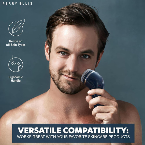 Facial Massage & Cleanser Perry Ellis 4-in-1 Cordless Set