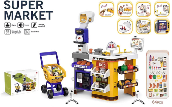 TOY SUPER MARKET PLAYSET I1852588