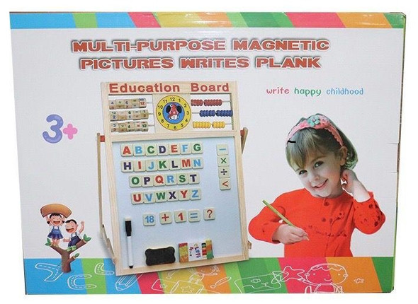 TOY LEARNING BOARD 9966 MULTI PURPOSE MAGNETIC PICTURES WRITES PLANK