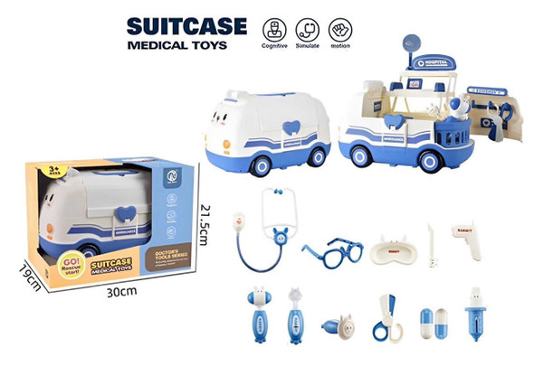 TOY MEDICAL SUITCASE PLAYSET I1729693
