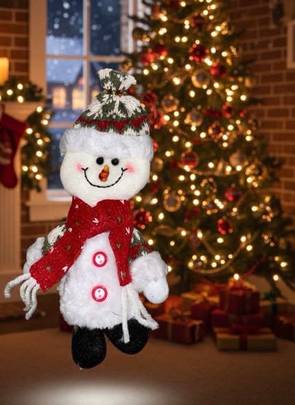 CHRISTMAS DECORATIONS SNOWMAN XRGJ-6239-Y53 38 X 25CM