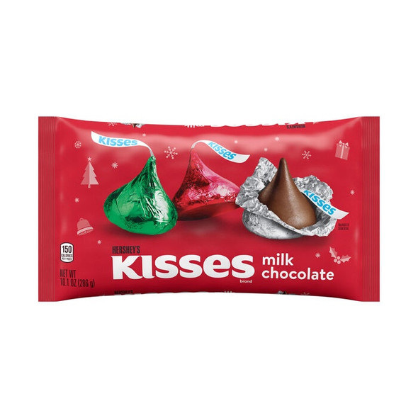 HERSHEY'S KISSES MILK CHOCOLATE 10.1OZ 286G