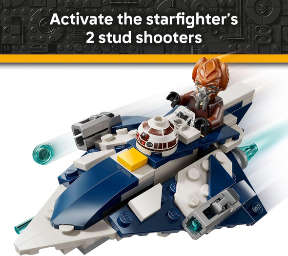Toy LEGO Star Wars Plo Koon’s Jedi Starfighter Microfighter 89pcs 75400
