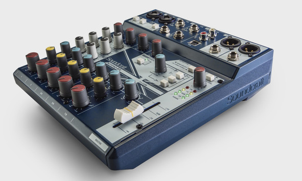 MIXER SOUNDCRAFT NOTEPAD-8FX