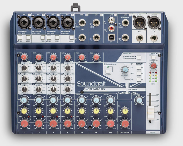 MIXER SOUNDCRAFT NOTEPAD-12FX