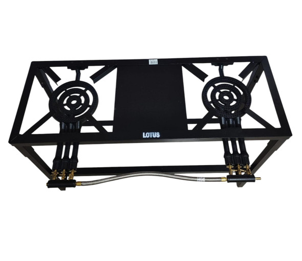 STOVE 2 BURNER LOTUS STB-20-7-3L CAST IRON OUTDOOR