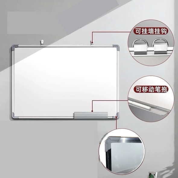 STATIONERY WHITEBOARD METAL 60X90 BB-5308-Y51 DRY ERASE DOUBLE SIDED
