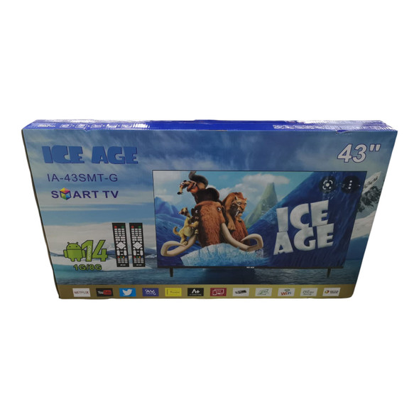 TELEVISION ICE AGE 43" IA-43SMT-G SMART LED