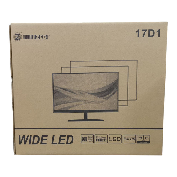 COMPUTER MONITOR ZEG 17" 17D1 LED
