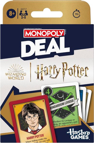 Game Monopoly Cards Deal Harry Potter