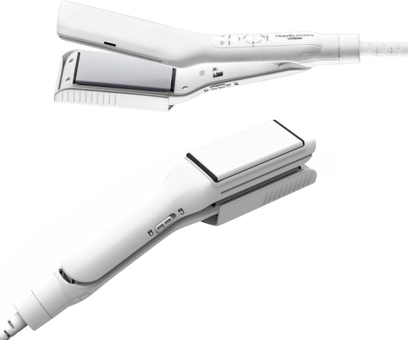 HAIR STRAIGHTEN IRON CONAIR TS185 TRAVEL SMART STYLE DUO 2IN1