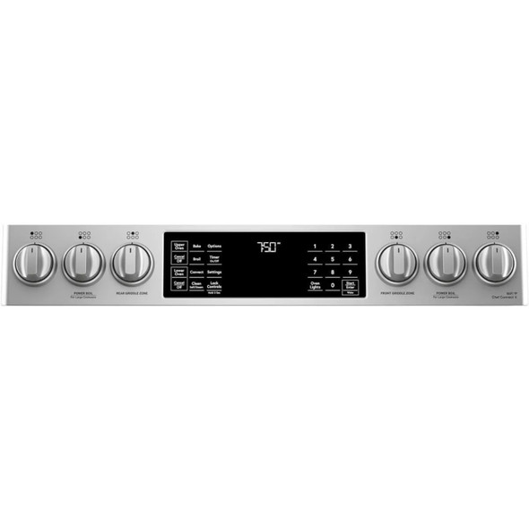 STOVE 6 BURNER GE MABE 30" CAFE CGS750P2MS1 DOUBLE OVEN