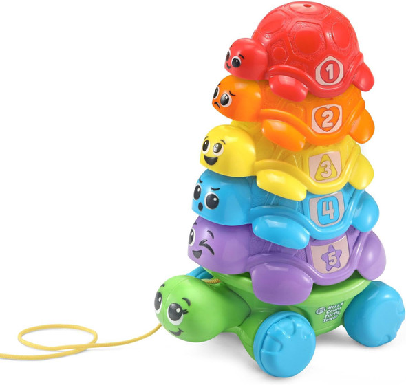 Toy LeapFrog Nest and Count Turtle Tower