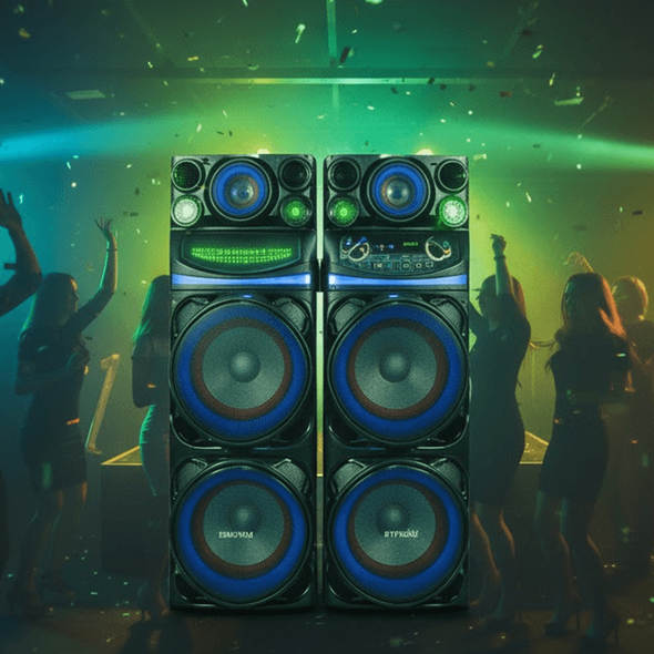 SPEAKER BOX MYSTIC 12" MY-PS991U DUAL PAIR BLUETOOTH