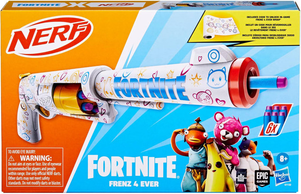 Toy Nerf Fortnite Frenz 4 Ever Blaster