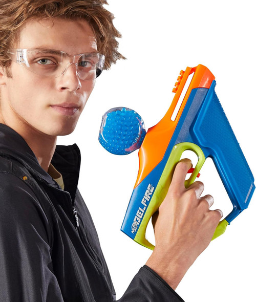 Toy Nerf Pro Gelfire Nightfall Uproar Blaster  with 10,000 Rounds Glow in The Dark