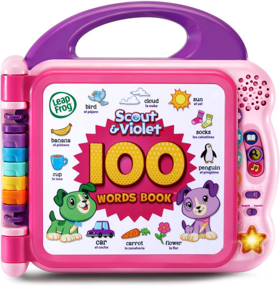 Toy LeapFrog Learning Friends 100 Words Book Green / Purple