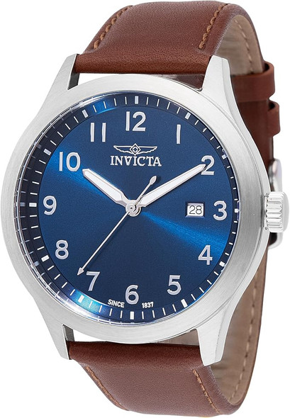 Watch Invicta Celestial Quartz Brown Strap 47765
