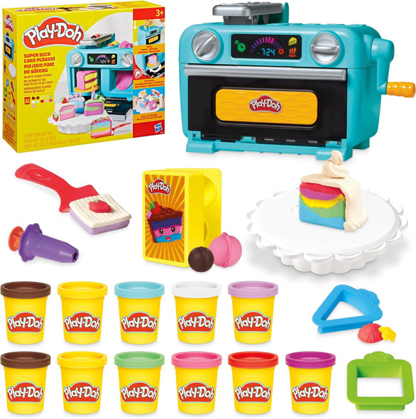 Toy Play-Doh Super Slice Cake Playset
