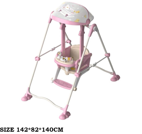 BABY SWING PINK BM917 142 X 82 X 140CM