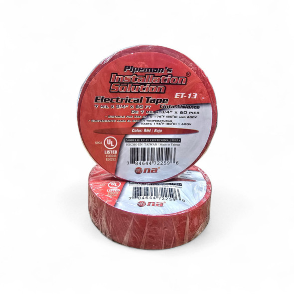 TAPE INSULATION PIPEMAN'S ET-13 RED
