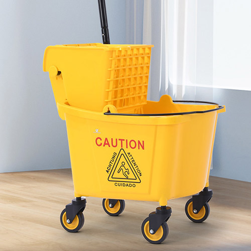 MOP BUCKET WITH WRINGER MUTBERG 24L (25QT) HRU-FSB061