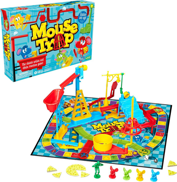 Toy Game Board Hasbro Mouse Trap