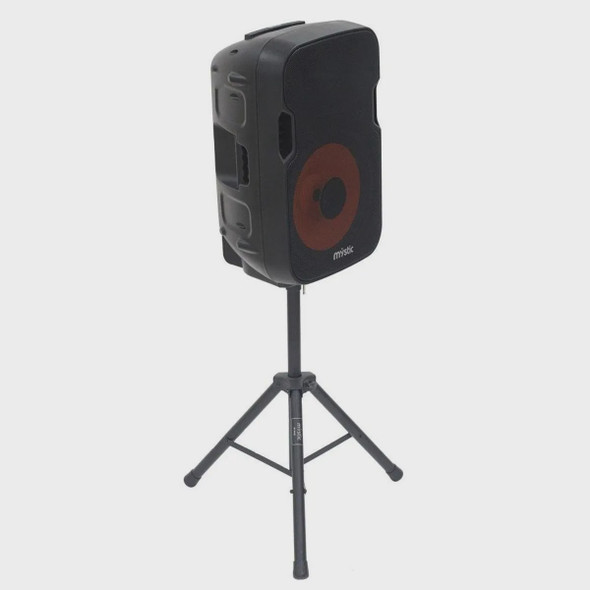 SPEAKER BOX MYSTIC 15" MY-PS555T WITH STAND BLUETOOTH RECHARGEABLE