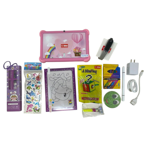 COMPUTER TABLET C IDEA CM88 KIDS 7" PINK WIFI 4GB RAM + 64GB ROM WITH SUPRISE MIXED GIFTS INSDIE