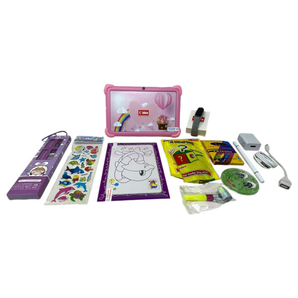 COMPUTER TABLET CIDEA CM88 KIDS 7" PINK WIFI 4GB RAM + 64GB ROM WITH SUPRISE MIXED GIFTS INSDIE