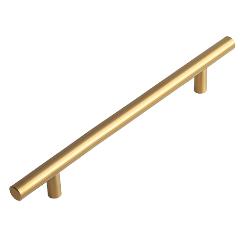 HANDLE T BAR PULL 9.75" GOLD LIGHT DOR739355 (160MM 6.3")