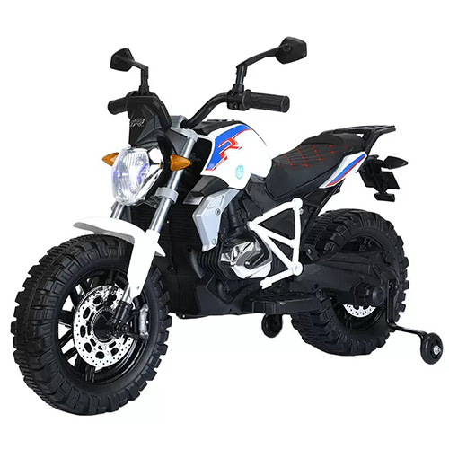 TOY RIDE ON MOTORCYCLE ZXC-GF608WH WHITE