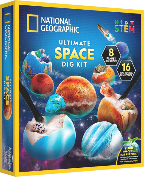 Toy National Geographic Ultimate Space Gemstone Dig Kit