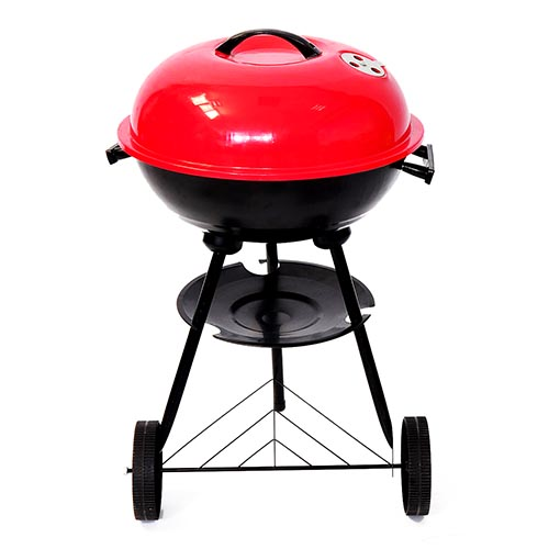 BAR B QUE GRILL CLIFFSIDE CHARCOAL 17" KETTLE WITH WHEELS GLQ-CHE-006