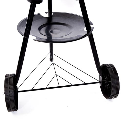BAR B QUE GRILL CLIFFSIDE CHARCOAL 17" KETTLE WITH WHEELS GLQ-CHE-006