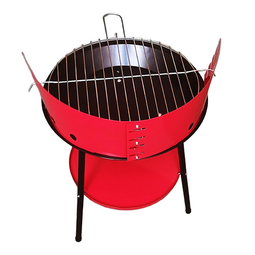 BAR B QUE GRILL CLIFFSIDE CHARCOAL IRON ROUND 14" FREESTANDING GLQ-CHE-002