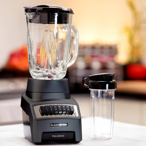 BLENDER BLACK & DECKER BL1140MB GLASS MUG BLACK