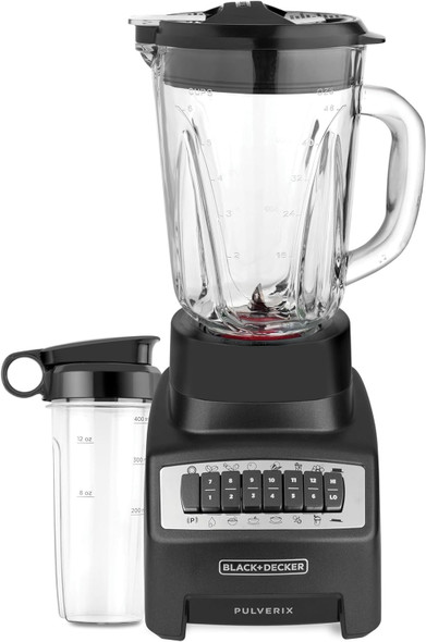 BLENDER BLACK & DECKER BL1140MB GLASS MUG BLACK