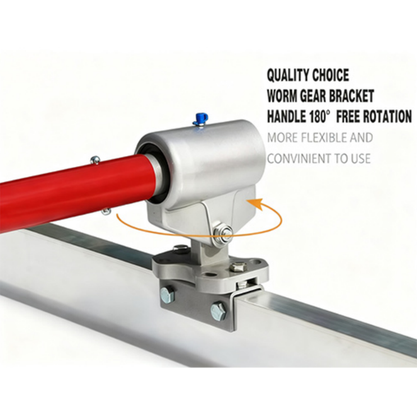 FLOAT BULL 118" WITH HANDLES SQUARE END 2" CONCRETE MAGNESIUM ALUMINUM BULL FLOAT CRAFTEK HTM-BF30050