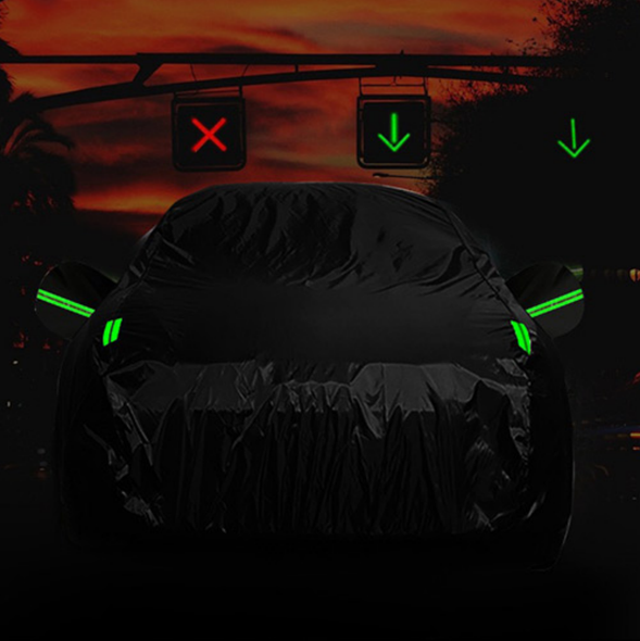 CAR COVER CRAFTEK GUD-BY-1026XXL WATERPROOF BLACK XXL FOR CAR 192" TO 209" LONG